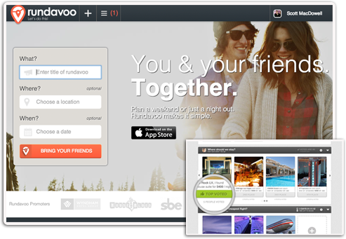 Example of Rundavoo